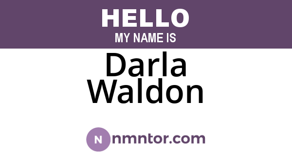 Darla Waldon
