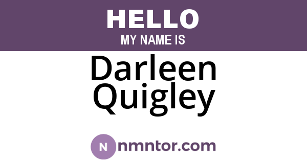 Darleen Quigley