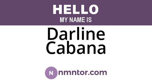 Darline Cabana