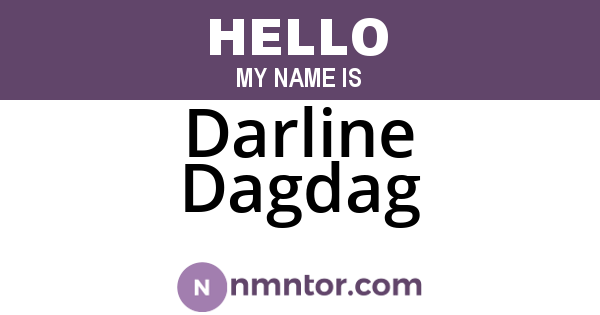 Darline Dagdag