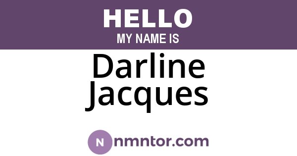 Darline Jacques