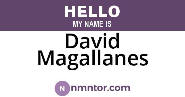 David Magallanes