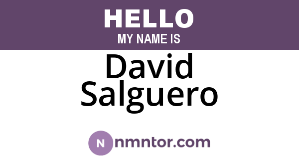 David Salguero