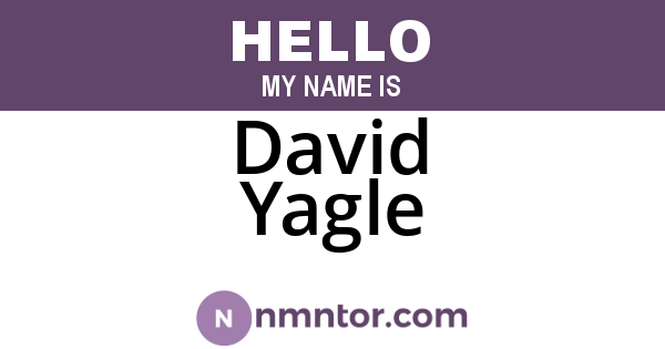 David Yagle