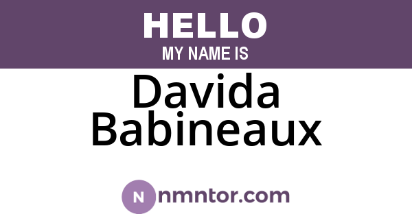 Davida Babineaux