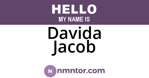 Davida Jacob