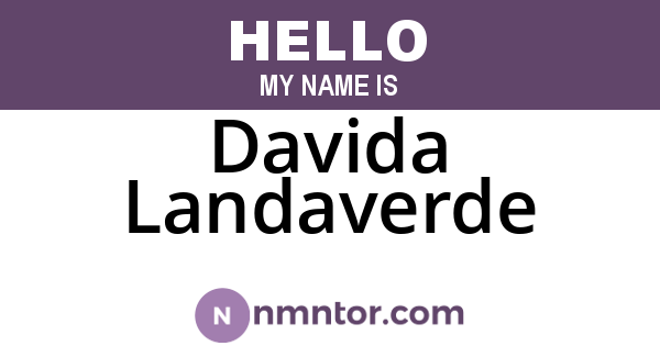 Davida Landaverde