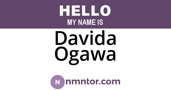 Davida Ogawa