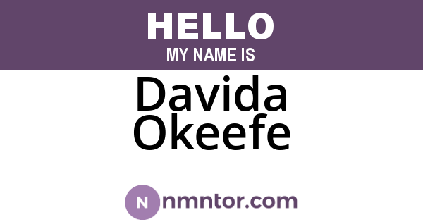 Davida Okeefe