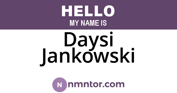 Daysi Jankowski