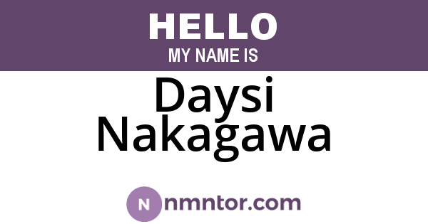 Daysi Nakagawa
