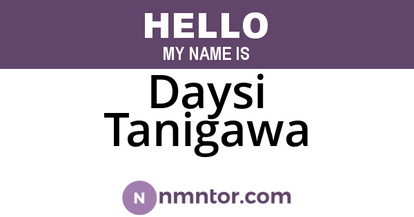 Daysi Tanigawa