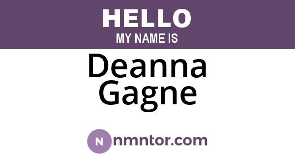 Deanna Gagne