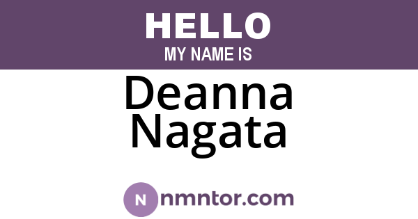 Deanna Nagata