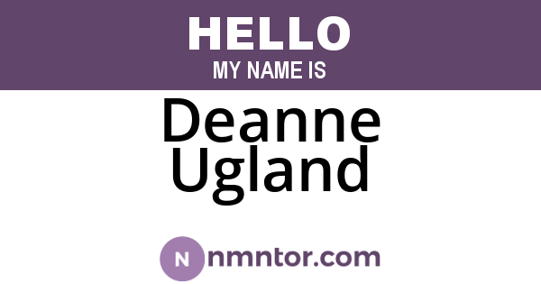 Deanne Ugland
