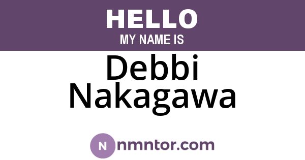 Debbi Nakagawa