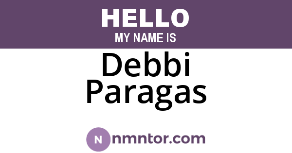Debbi Paragas