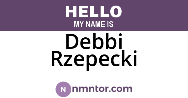 Debbi Rzepecki