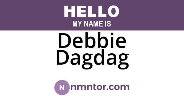 Debbie Dagdag