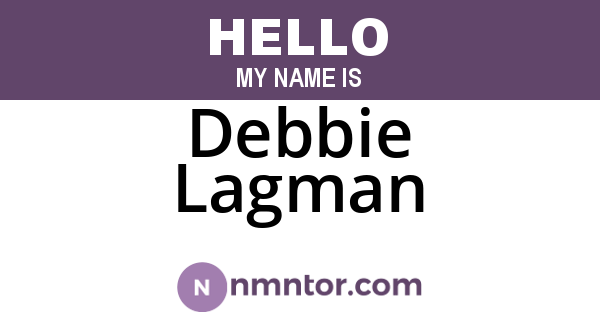 Debbie Lagman
