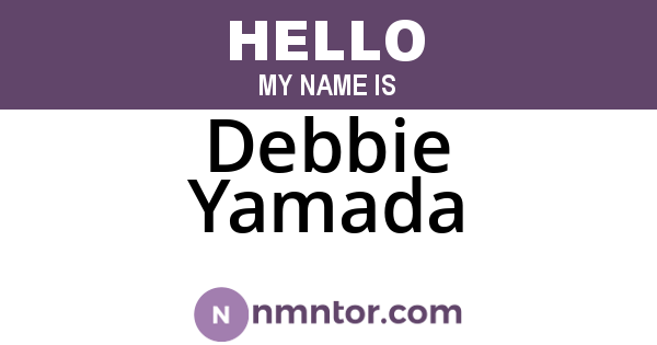 Debbie Yamada