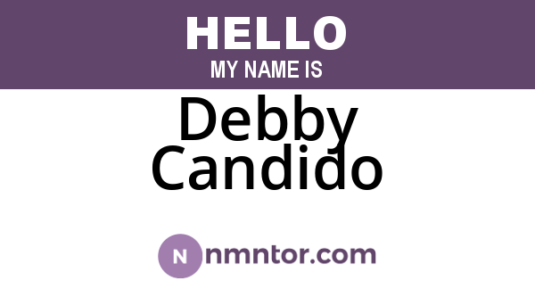 Debby Candido