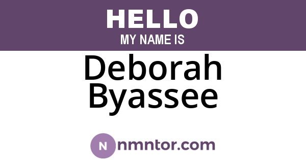 Deborah Byassee
