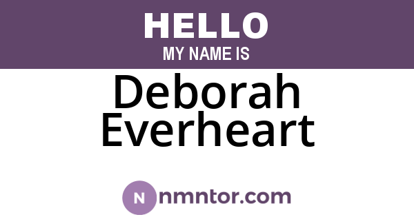Deborah Everheart