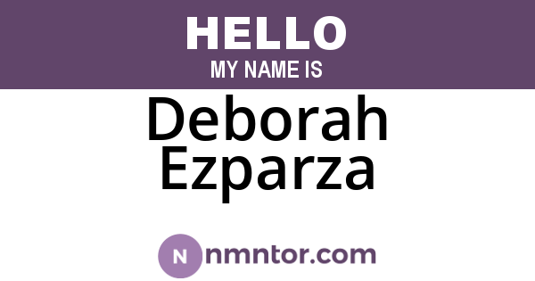 Deborah Ezparza