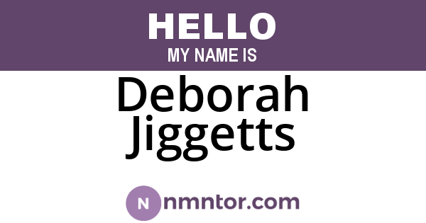 Deborah Jiggetts