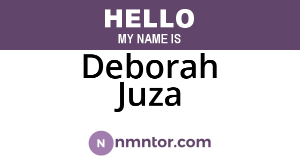 Deborah Juza