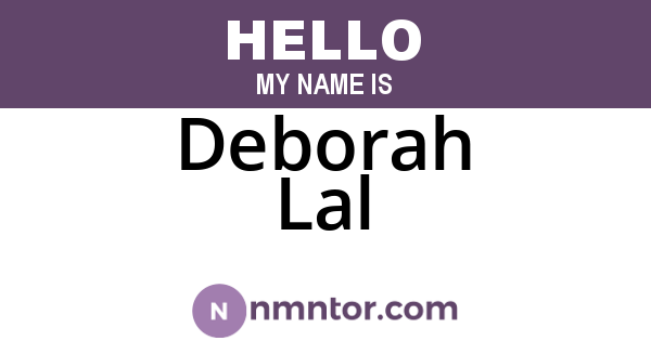 Deborah Lal