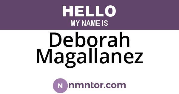 Deborah Magallanez