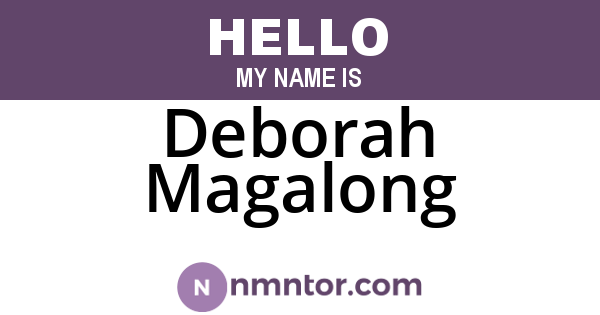 Deborah Magalong