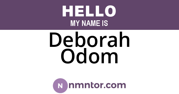 Deborah Odom