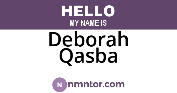 Deborah Qasba
