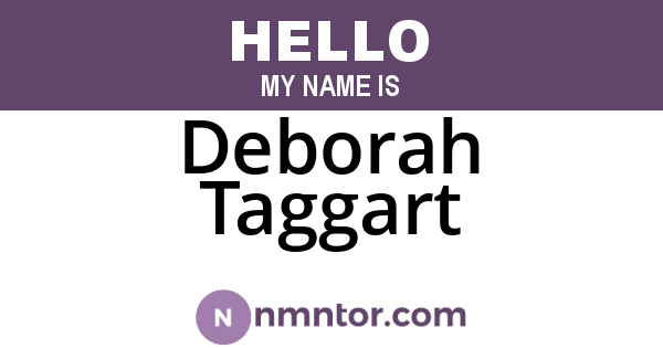 Deborah Taggart