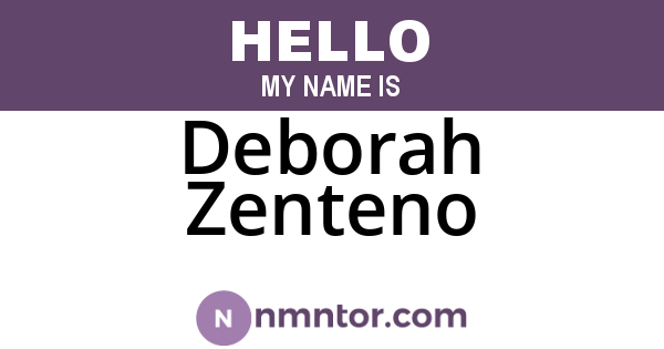 Deborah Zenteno