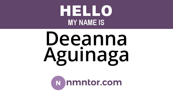 Deeanna Aguinaga