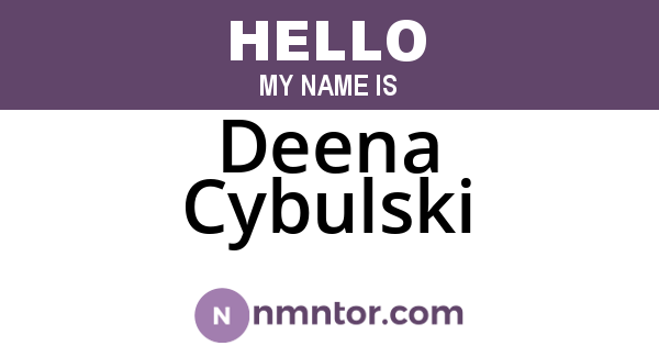 Deena Cybulski
