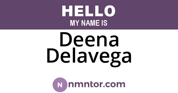Deena Delavega