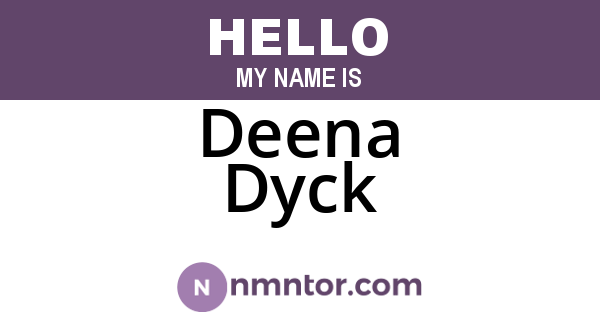 Deena Dyck