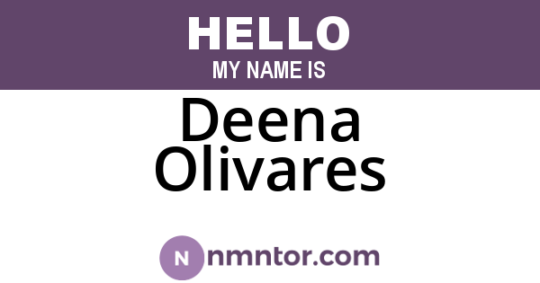 Deena Olivares