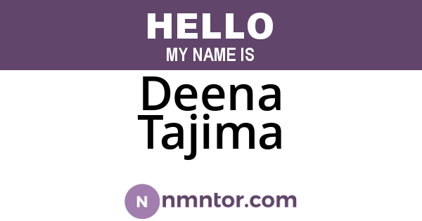 Deena Tajima