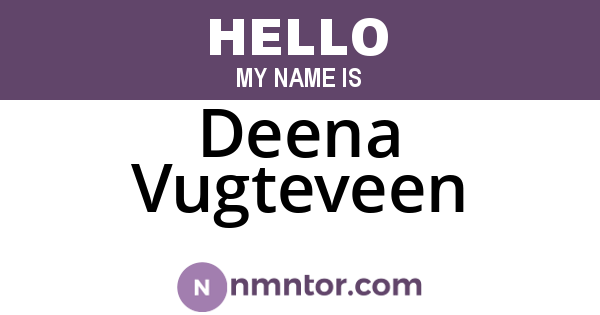 Deena Vugteveen