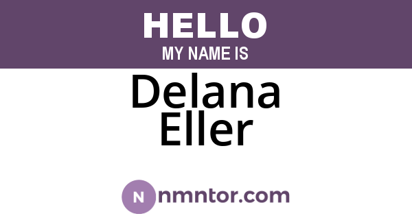 Delana Eller