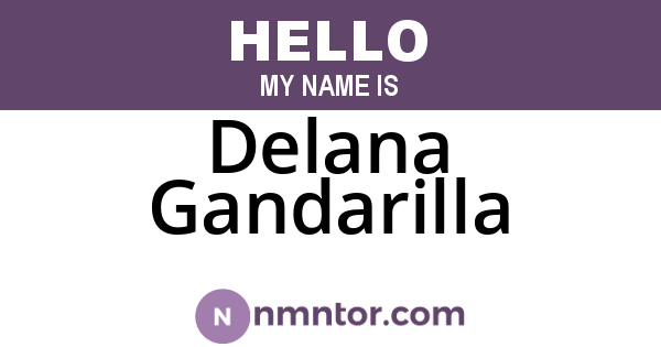 Delana Gandarilla