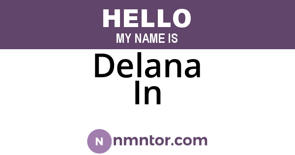 Delana In