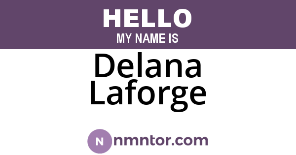 Delana Laforge