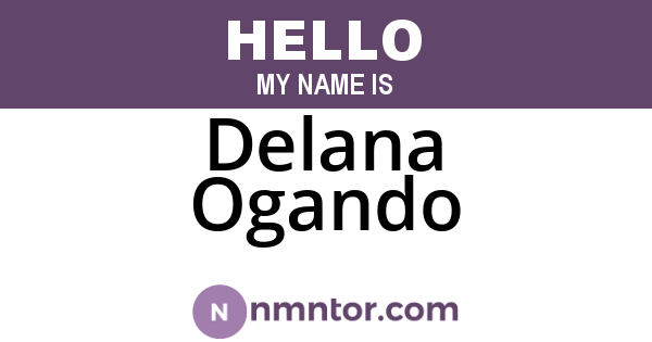 Delana Ogando